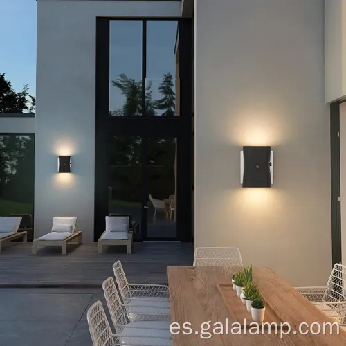 Lámpara de pared LED inteligente moderna con función de sueño